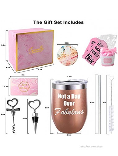 Not a Day Glass Set birthday box birthday gifts for friends female gifts for women coffee gift basket fun gifts for women friends silicone glasses care package for women gift