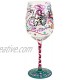 Top Shelf 40-ish Birthday Novelty Wine Glass