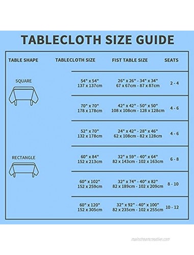 Rectangle Tablecloth Black Waterproof and Wrinkle Resistant Washable Table Cloths Polyester Fabric Table Cover for Kitchen Dining Parties Outdoor and Indoor Use60x84 inch
