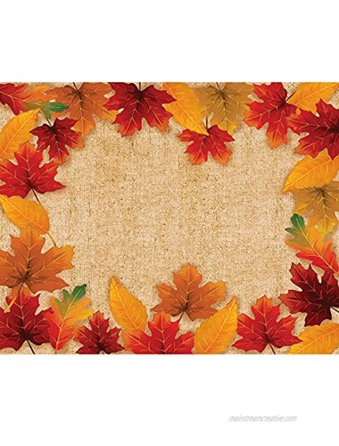 Creative Converting Fall Leaves Placemats 12 x 15 Multi-color