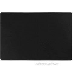 KimTin 23.62" by 15.75" Extra Large Mulitpurpose Silicone Placemat,Countertop Protector Kitchen Counter Mat Table Mat Heat Resistant Washable Non Slip mat Black…