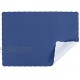 Navy Blue Colored Paper Placemat with Scalloped Edge 1000 Case Size: 10" x 14"
