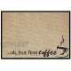 New Mungo Coffee Bar Mat Coffee Bar Accessories for Coffee Bar Decor Coffee Decor for Coffee Station Ok But First Coffee Mat Burlap Placemat with Fabric Backing 20”x14”