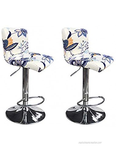 Deisy Dee Dining Room Chair Covers,Bar Stool Covers,Barstool Chair Slipcovers Pack of 2 C176 WW