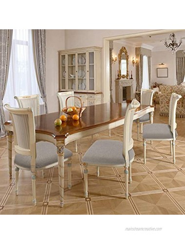 Seat Covers for Dining Room Chairs Waterproof Kitchen Dining Seat Slipcovers Chair Seat Covers Protector Set of 4Taupe,4 Pack