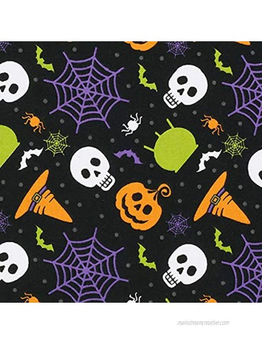 Cackleberry Home Witch's Brew Halloween Cotton Fabric Napkins 18 Inches Square Set of 4