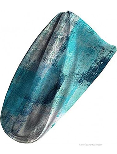 GALMAXS7 Teal Cloth Napkin Set of 4 Turquoise and Grey Abstract Art Dinner Reusable Napkins Cloth Soft Table Cloth Napkins Washable 18x18 Inch for Wedding Party