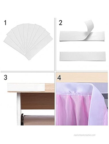 gzqirun 6ft Table Skirt 5 Layer Tulle Tablecoloth for Rectangle and Round Table Baby Shower Birthday Wedding Party Decoration