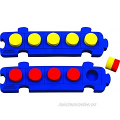 Learning Advantage 7406 5 Frames Foam Grade: Kindergarten to 5 Age: 5 Years Minimum Age 1.875 Wide 6.625 Length 0.375 Height Pack of 4