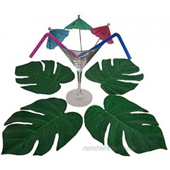 Playscene0153; Tropical Party Decorations Tropical Table Skirts Tropical Palm Leaves for Luau Party Palm Leaves 48