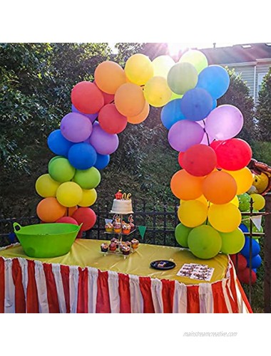 Table Balloon Arch Kit Tinabless 12ft Balloon Arch for Different Table Sizes Durable and Reusable for Birthday Party ,Wedding Graduation Christmas and Baby Shower Party Decorations