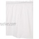 White Plastic Table Skirt 29" x 14ft.