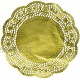 Amscan Doilies 10 1 2" Gold