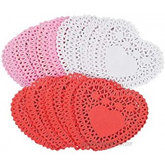 Mini Valentine Heart Doilies Crafts for Kids and Fun Home Activities