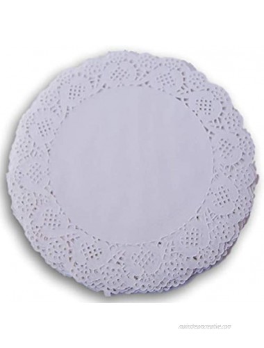 Round Paper Doilies 7.5 Inch Diameter 24 Count