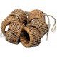 Artifacts Trading Company Rattan 6-Piece Oval Napkin Ring Set