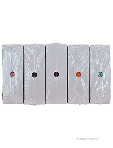 Gmark Paper Napkin Band Box of 500 Paper napkin rings self adhesive Grey GM1106A