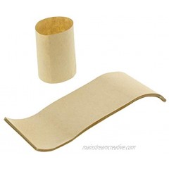 Royal Kraft Paper Napkin Bands with Self-Sealing Glue Package of 2000