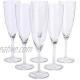 Ikea Svalka Champagne flute Glass Set of 6