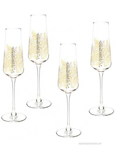 Portmeirion Sara Miller Champagne Flute Set of 4