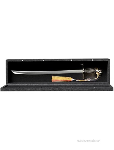 Resafy Champagne Saber with Golden Handle Champagne Knife Sword Champagne Sabre Opener With Gift Case for Wedding Party