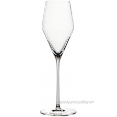 Spiegelau Definition Champagne Flutes European-Made Lead-Free Crystal Dishwasher Safe Wine Glasses Set of 2 9 Ounces