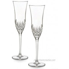 Waterford Crystal Lismore Essence Champagne Flute Set of 2