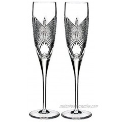 Waterford Love Happiness Champagne Flute Set of 2