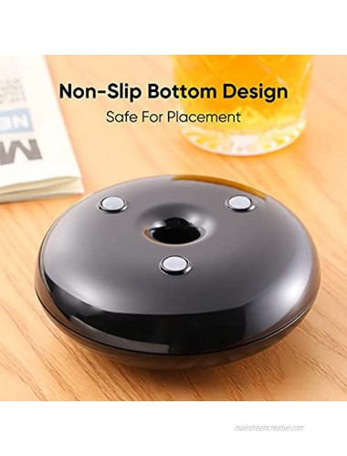 Ashtray with Rotating lids Smokeless Ashtray for Cigarettes Windproof Outdoor Ash Tray for Home Office Car Cigar Rest Ashtray Gift for Boyfriend