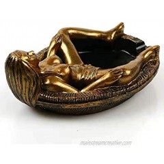 Resin ashtray little beauty bathing doll sexy female ashtray home office decoration fantasy crafts gifts