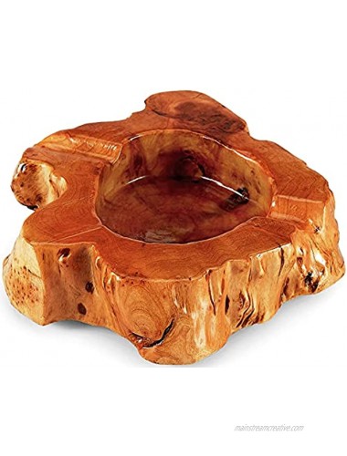 Wooden Cigar Ashtray Outdoor Indoor Cigar Ashtray And Great Gifts for Cigar Lovers Smokers and Men Ash Tray Different Shapes and Random Delivery 2 Slots woods