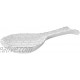 Home Acre Designs Spoon Rest For Kitchen Counter & Stove Top White Ceramic Spoon Holder for Cooking & Counter Protection Essential Kitchen Gadgets