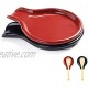 ONEMORE spoon rest round shape set of 2 Red & Navy
