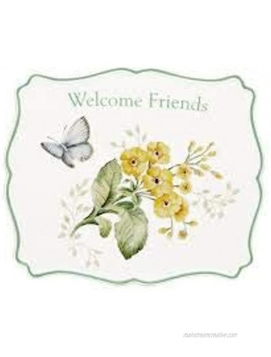 Lenox Butterfly Meadow Welcome Friends Trivet 0.80 LB Multi