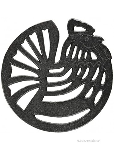 Old Mountain Pre-Seasoned Cast Iron Rooster Trivet
