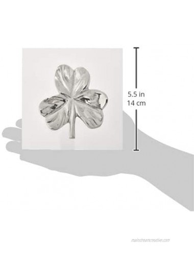 Mariposa Shamrock Napkin Weight One Size Silver