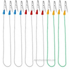 WINOMO Dental Ball Chain Clips Flexible Napkin Holder Random Color 6 Pieces