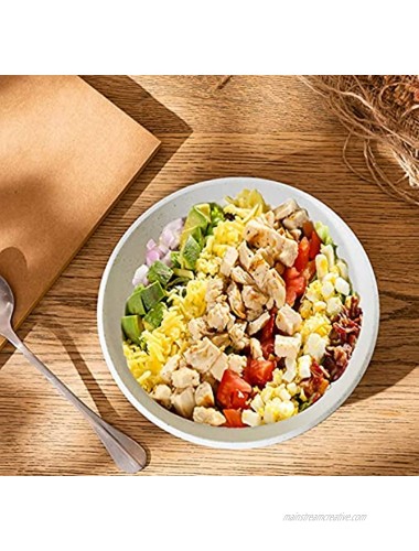 Cereal Bowls，6 Pack 24 oz Bowls Set Food Grade Safe Durable PP Bowls for Soup Salad Cereal Pasta Yogurt Heat and Cold Resistant Dishwasher Safe Bowls，eco- friendly and degradable