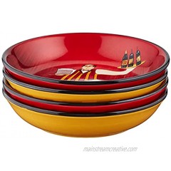 Certified International Bistro Soup Pasta Bowls 9 Inches