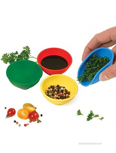 Norpro Silicone Mini Pinch Bowls Set of 4