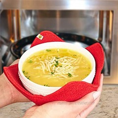 Old Home Kitchen Microwave Fabric Bowl Hugger Set Carry Your Hot Dishes Easily