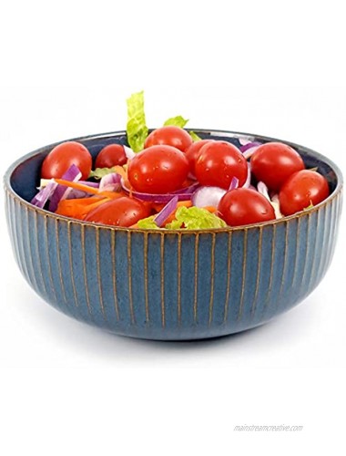 Ceramic Salad Bowl Fruit Serving Bowl Porcelain Cereal Bowl Large Soup Pasta Bowl,Cool Design
