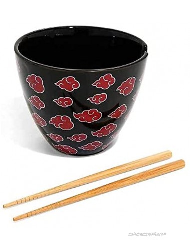 Naruto Ramen Bowl Rice Soup with Chopsticks 16oz