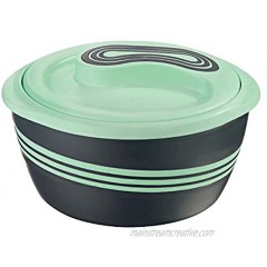 Pinnacle Serving Salad  Soup Dish Bowl Thermal Inulated Bowl with Lid Great Bowl for Holiday Dinner and Party 3.6 qt Green