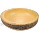 roro Wood Serving Snack and Salad Bowl 8 Inch Live-Edge