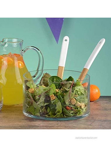 Artland Simplicity Cylinder Salad Bowl Clear
