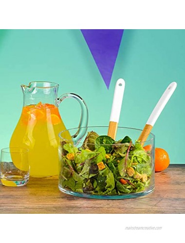 Artland Simplicity Cylinder Salad Bowl Clear