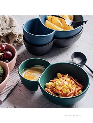 Houseware salad fruit bowls chip and dip round bowls modern nordic ceramic bowl