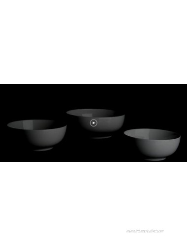 TGLBT Ceramic Soup Bowls,28 Ounce Cereal Bowls Set,Porcelain Bowls For Kitchen White Rice Pasta Salad Oatmeal,Set of 3