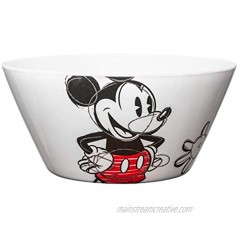 Zak Designs Perfect Dinnerware for Indoor Outdoor Activities 27 oz BPA-Free Kids' Soup Bowl Made with Durable Melamine Material Disney Mickey Mouse